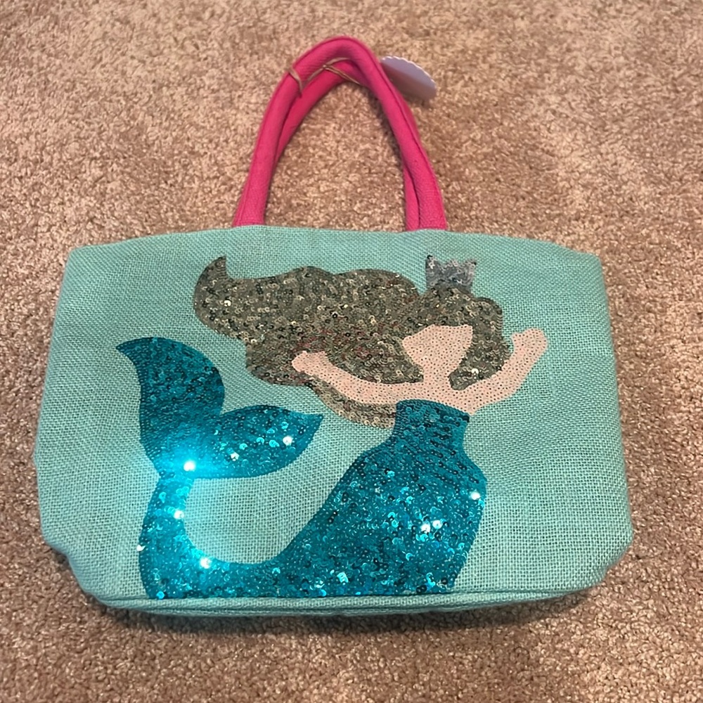 Mudpie Sequin Mermaid Tote